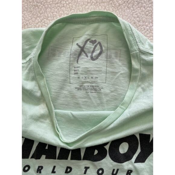 The Weeknd “Starboy World Tour” Shirt With ‘LEGEND’ On Both Sleeves Size MEDIUM - Picture 3 of 7